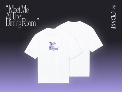 The Crane〈Meet Me At The Dining Room〉oversized T-shirt